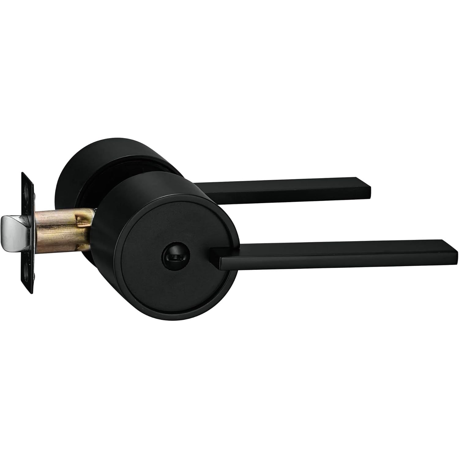 Buy now Berlin Modisch Zero Gravity Urban Series Dummy Lever Door Handle Pack of 2 Non-Turning Single Side Pull Only Lever Set [for Closet or French Doors] Heavy Duty – Iron Black Finish Privacy [Lock with no key required] Iron Black at indiglob india