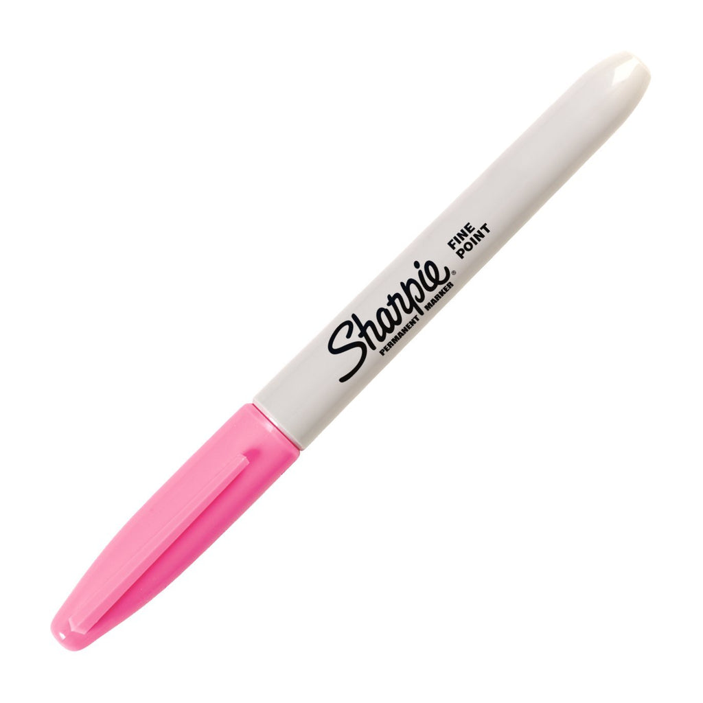 Permanent Marker, Fine Point, Pink