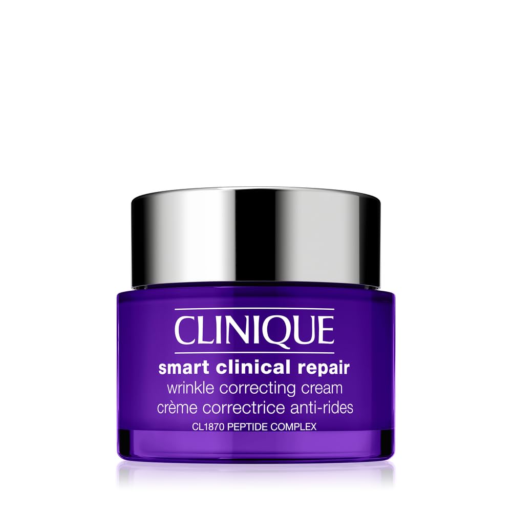 Buy now Clinique Smart Clinical Repair Wrinkle Correcting Anti Aging Face Cream With Hyaluronic Acid + Peptides For All Skin Types | Hydrating 2.5 Fl Oz - Jumbo Size at indiglob india