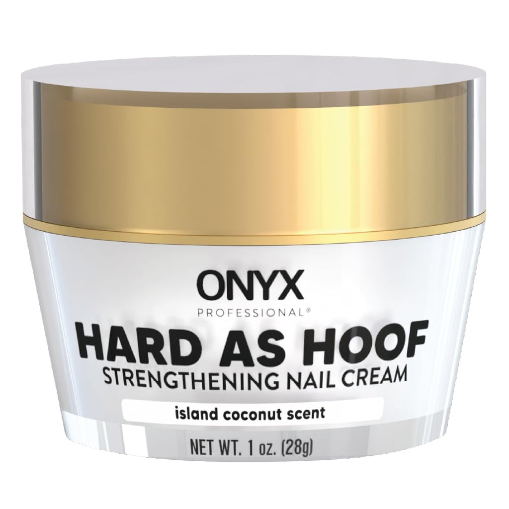 Buy now Onyx Professional Hard as Hoof Nail Strengthening Cream, Coconut Scent - Nail Growth and Conditioning Cuticle Cream Stops Splits, Chips, Cracks & Strengthens Nails, 1 oz at indiglob india