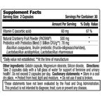 Buy now vH Essentials Probiotics for Women with Prebiotics, Cranberry & Vitamin C - 60 Capsules (30 Day Supply) - Women's Probiotics Support Gut Balance, Feminine Health & Urinary Tract Health for Women at indiglob india