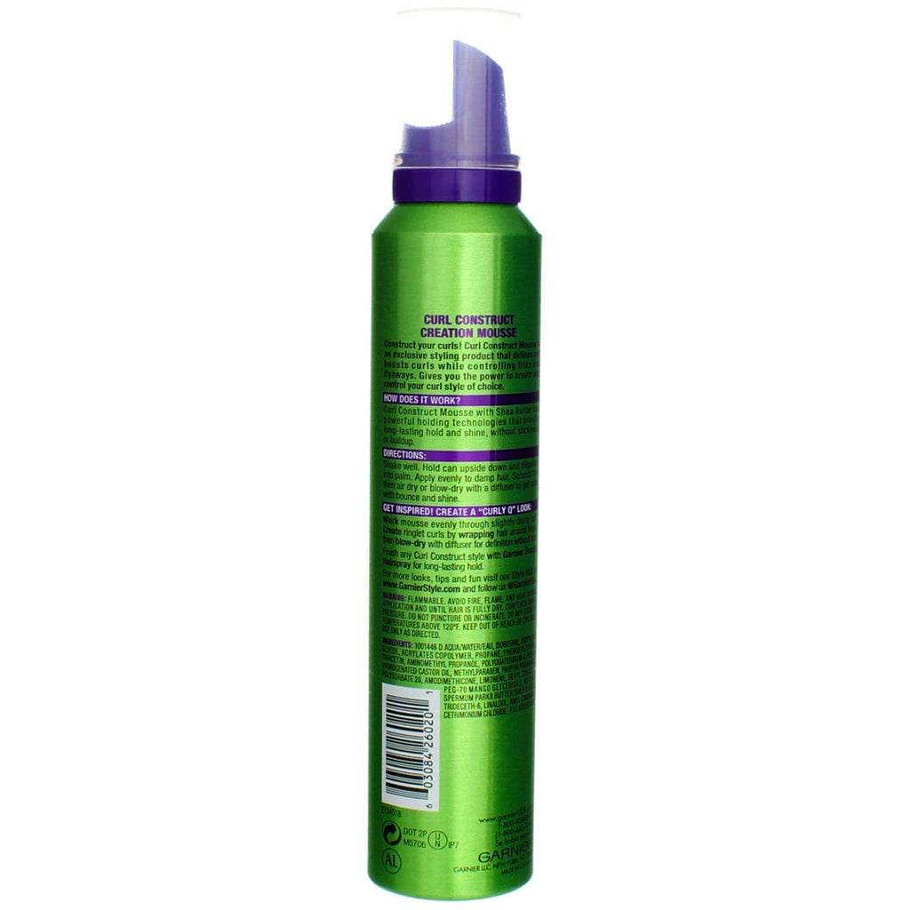 Buy now Garnier Fructis Style Curl Construct Creation Mousse Extra Strong Hold 6.80 oz ( Pack of 2) at indiglob india