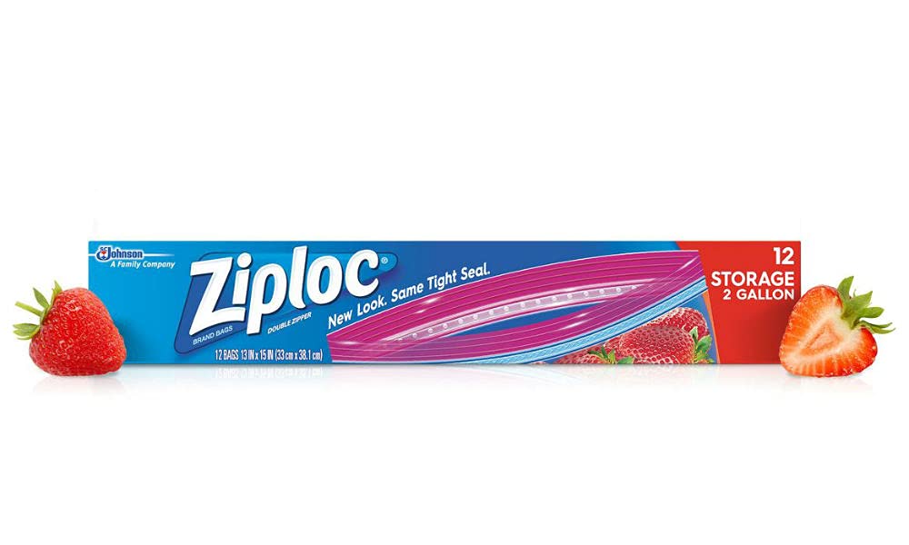 Buy now Ziploc Storage Bags, Jumbo 2 Gallon Size (12 Bags) at indiglob india
