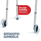 Walkers for Seniors Aluminum Lightweight Walker with Wheels,