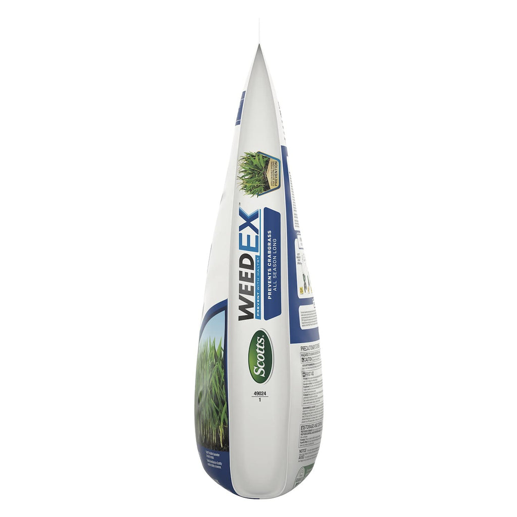 Buy now Scotts WeedEx Prevent with Halts, Crabgrass Preventer, Pre-Emergent Grassy Weed Killer, 5,000 sq. ft., 10.06 lbs. at indiglob india