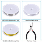 Buy now PAXCOO Jewelry Making Supplies Kit - Repair Tools with Accessories, Pliers, Findings, Beading Wires for Adults and Beginners at indiglob india