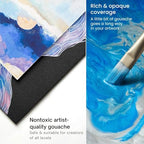 Buy now ARTEZA Gouache Paint, Set of 24, 12ml/0.4 US fl oz Gouache Paint Tubes, Gouache Set for Adults and Students at indiglob india