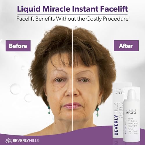 Buy now Beverly Hills Instant Facelift Anti Aging Eye Serum Treatment for Dark Circles, Puffy Eyes, Wrinkles, Under Eye Bags, Fine Lines, and Crows Feet | 30mL (120 Days Supply) at indiglob india