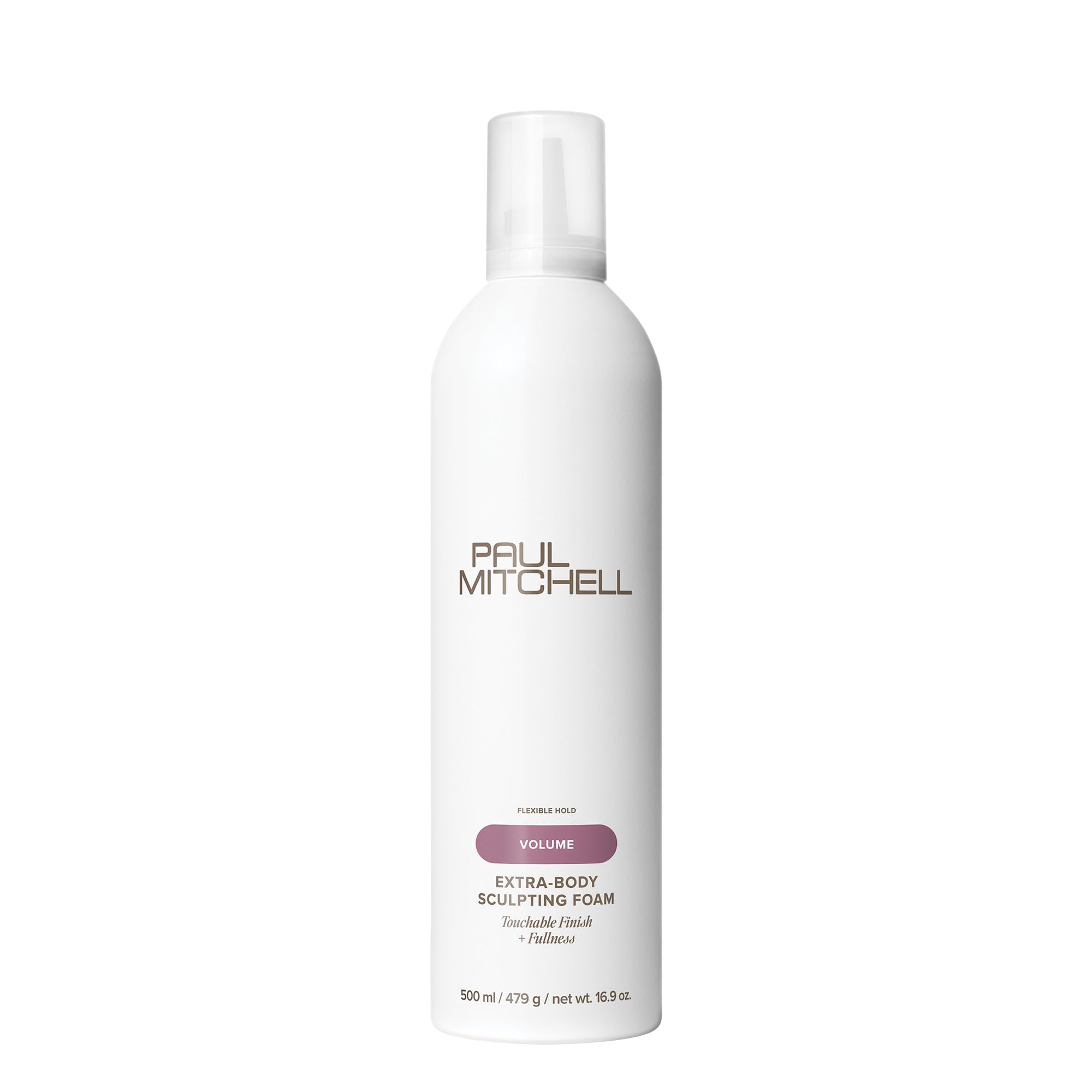 Paul Mitchell Extra-Body Sculpting Foam, Adds Fullness, Touchable Finish, For Fine Hair