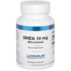 Douglas Laboratories DHEA 10 mg Capsules - Micronized - Supports Hormone Balance, Immunity, Brain, Bone Health & Metabolism* - Non-GMO - 100 Vegetarian Capsules | Micronized, Supports Hormone Balance, Immunity, Brain, Bone Health and Metabolism*, Non-GMO