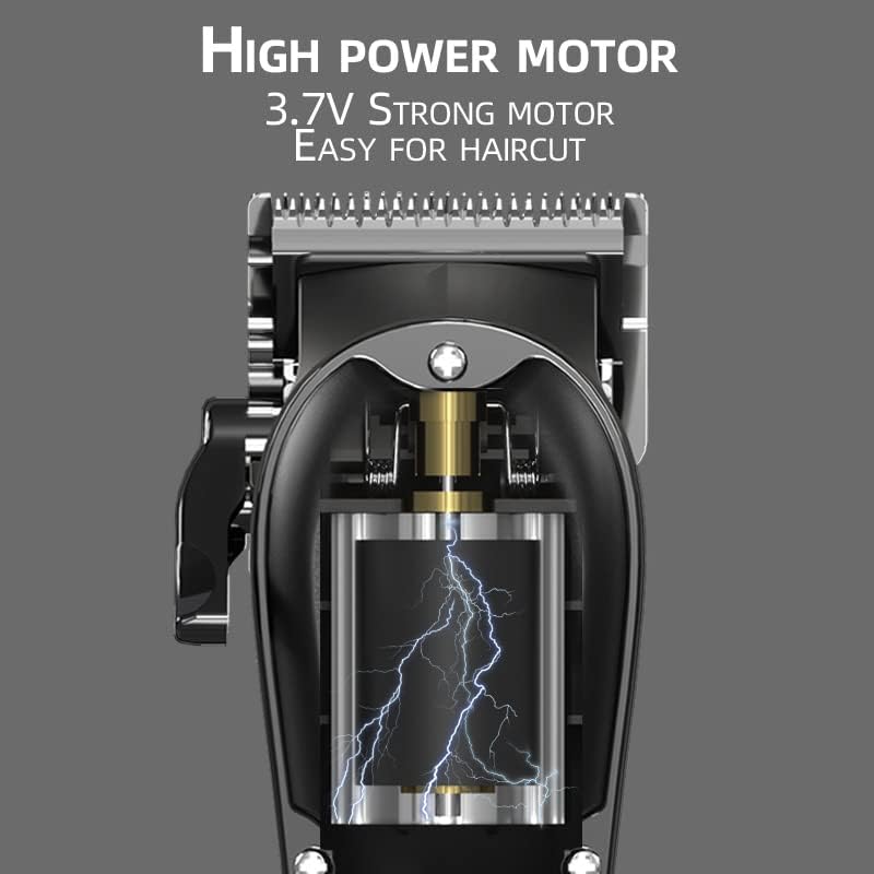 Buy now Hair Clippers for Men Professional - Cordless&Corded Barber Clippers for Hair Cutting & Grooming Rechargeable Beard Trimmer at indiglob india