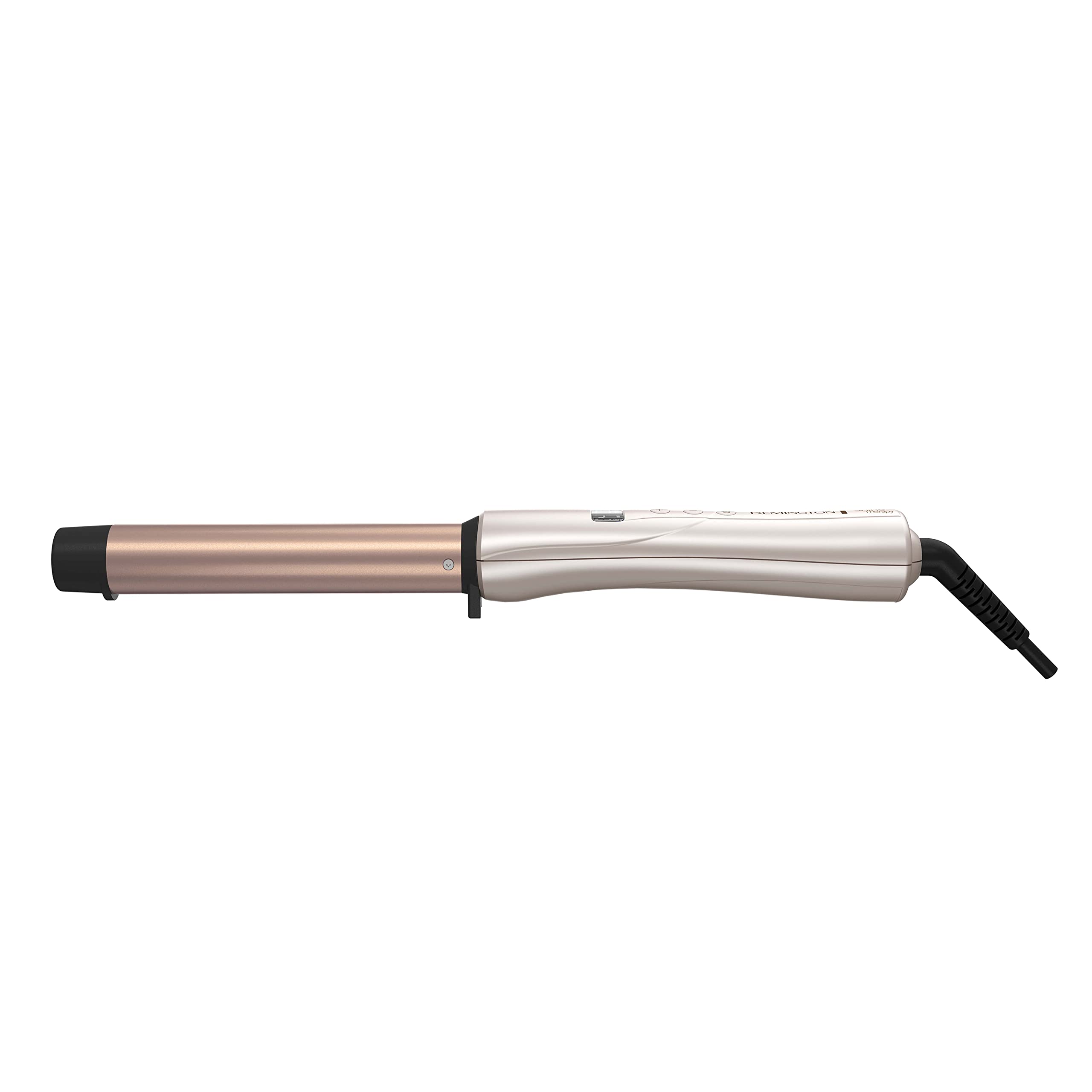 Remington Shine Therapy Curling Wand, 1 Inch, Argan Oil & Keratin | Argan Oil and Keratin infused, Straight Barrel for Loose Waves, Includes Heat Glove, Ceramic Technology for Smooth Shine