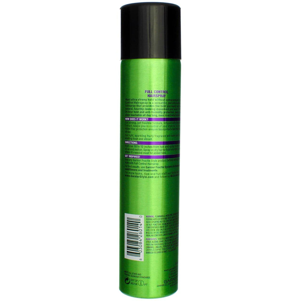 Buy now Garnier Fructis Style Full Control Anti-Humidity Hairspray, Ultra Strong Hold 8.25 oz (Pack of 4) at indiglob india
