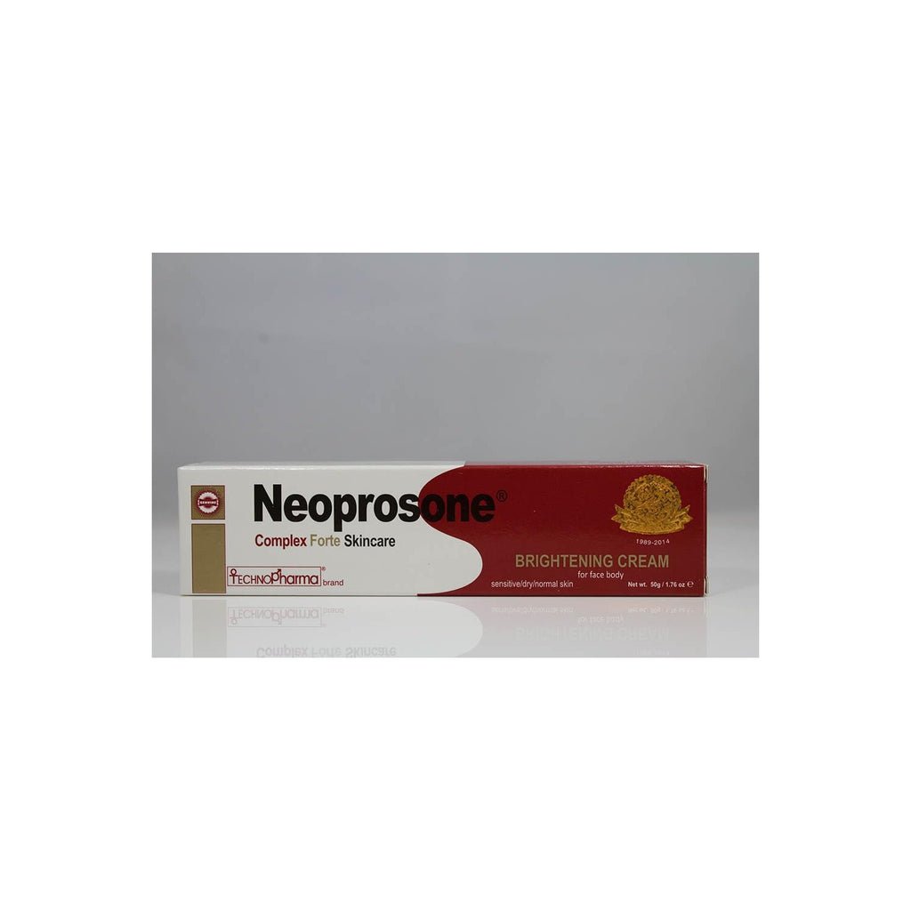 Buy now Neoprosone, Skin Brightening Cream | 1.7 Fl oz / 50 ml | Fade Dark Spots on: Face, Elbows, Knees, Body | with Alpha Arbutin, Lactic Acid, Castor Oil at indiglob india