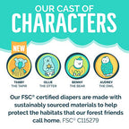 Buy now Seventh Generation Baby Diapers for Sensitive Skin, Animal Prints, Size 5, 23 Count at indiglob india