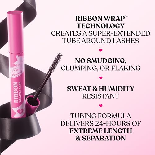 Buy now Too Faced Storybook Lashes Travel Size Mascara Set | Better Than Sex + Ribbon Wrapped Lash Tubing Mini Mascara Gift Set at indiglob india