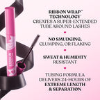 Buy now Too Faced Storybook Lashes Travel Size Mascara Set | Better Than Sex + Ribbon Wrapped Lash Tubing Mini Mascara Gift Set at indiglob india