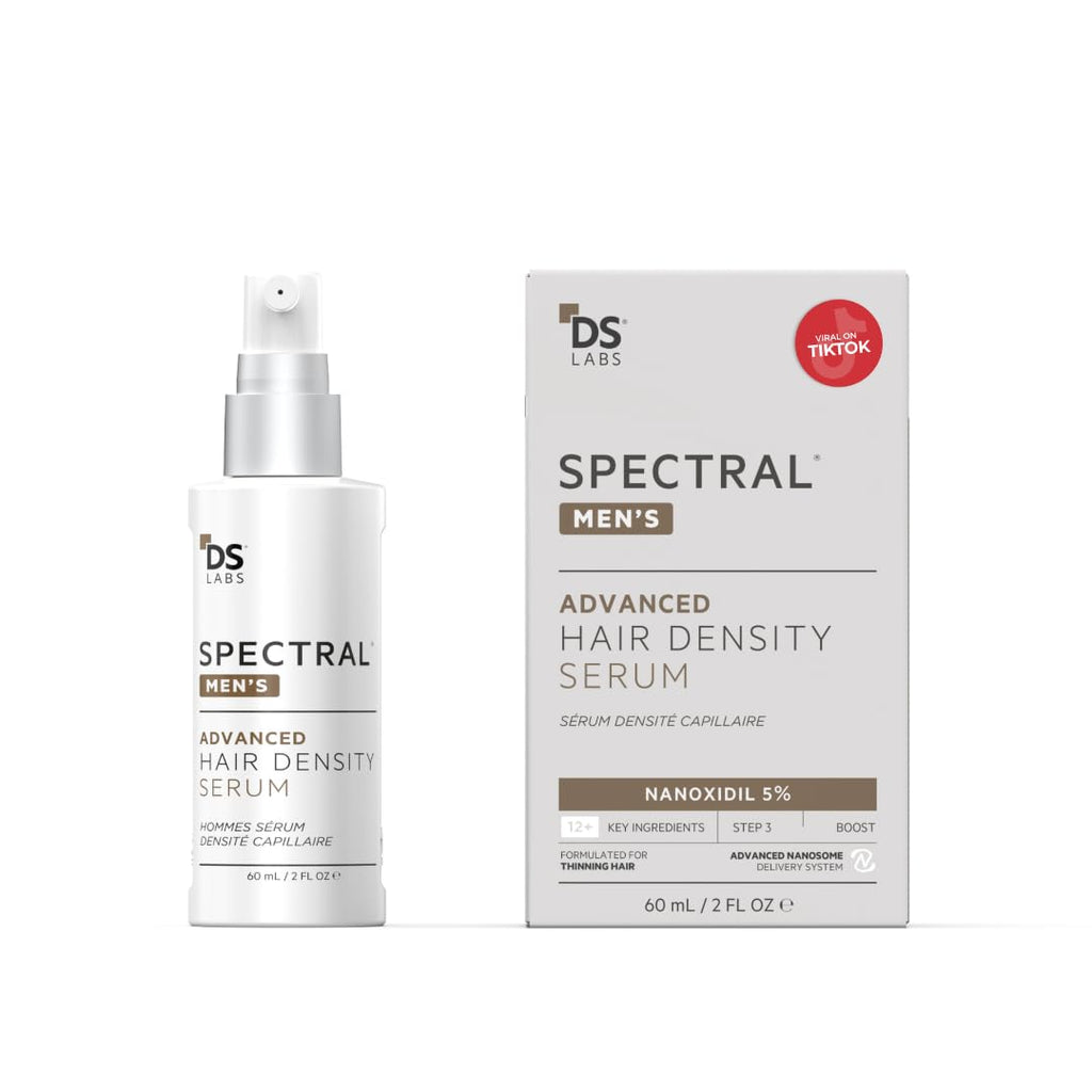 DS Labs Spectral Men's Hair Density Serum for Thinning Hair, Non-Greasy, 60 mL