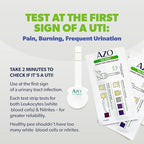 Buy now AZO Urinary Tract Infection (UTI) Test Strips, Accurate Results in 2 Minutes, Clinically Tested, Easy to Read Results, Clean Grip Handle, #1 Most Trusted Brand, 3 Count at indiglob india