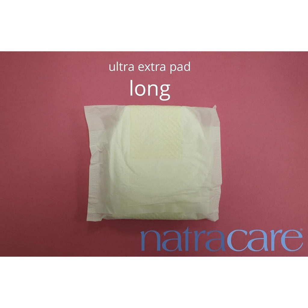 Buy now Natracare Ultra Extra Pads with Wings, Long, Individually Wrapped, Made with Certified Organic Cotton, Ecologically Certified Cellulose Pulp and Plant Starch (1 Pack, 8 Pads Total) at indiglob india