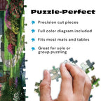 Buy now Buffalo Games – Little White Chapel Jigsaw Puzzle, 500 Piece Puzzle for Adults, Peaceful Church Landscape Art by Dominic Davison at indiglob india