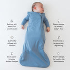Buy now KYTE BABY Unisex Rayon Sleeping Bag for Babies and Toddlers, 1.0 Tog at indiglob india