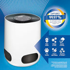 Buy now Clorox Air Purifiers for Bedroom Home, True HEPA Filter, Small Rooms Up to 200 Sq Ft, Removes 99.9% of Mold, Viruses, Wildfire Smoke, Allergens, Pet Allergies, Dust, AUTO Mode, Whisper Quiet at indiglob india