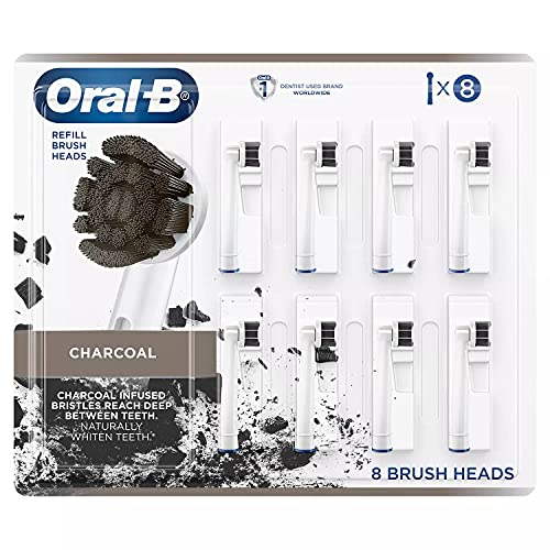 Buy now Oral-B Charcoal Refill Brush Heads (8-Pack) at indiglob india