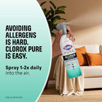 Buy now Clorox PURE Allergen Neutralizer Daily Air Spray, Clean Breeze, 8 Ounces at indiglob india