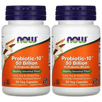 Buy now Probiotic10 50 Billion - Now Foods - 50 - VegCap -(Pack of 2) at indiglob india