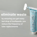 Davids Toothpaste Tube Squeezer Recyclable Metal Made in USA 3 Pack