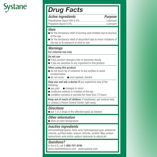 Buy now Systane Ultra Lubricant Eye Drops, 60 Count (Pack of 1), (Packaging may vary) at indiglob india