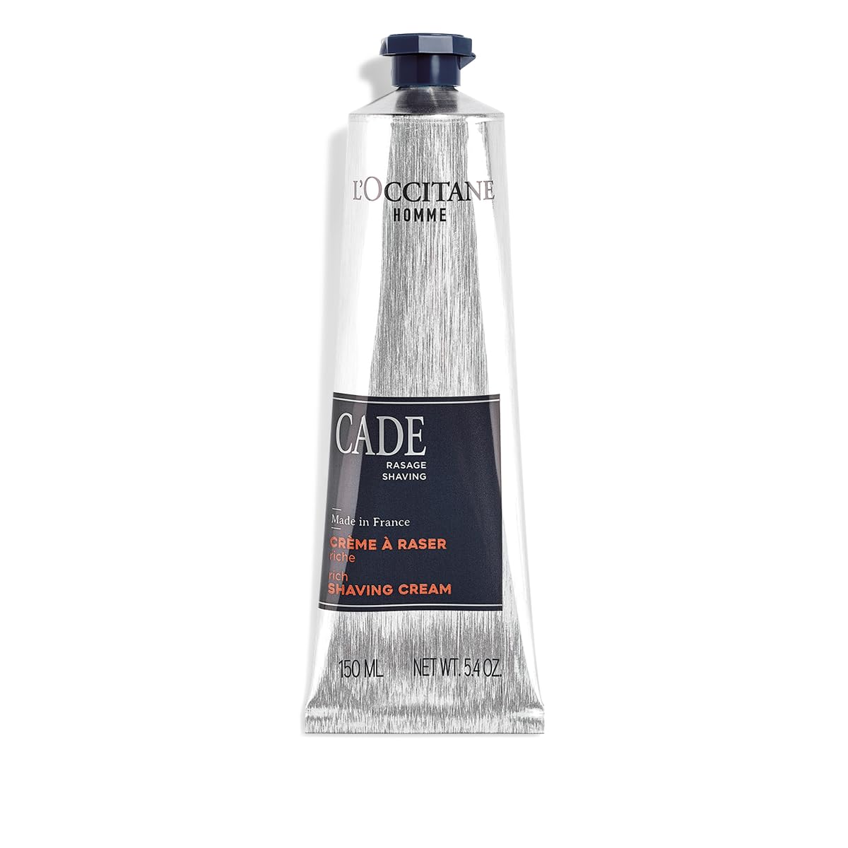 L'Occitane Cade Shea Butter Shaving Cream, Rich Creamy Foam, Smooth Shave