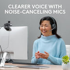 Buy now Logitech Zone 950 Premium Noise Canceling Headset with Hybrid ANC, Bluetooth, USB-C, USB-A, Certified for Zoom, Google Meet, Google Voice, and Fast Pair - Graphite at indiglob india