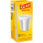 Glad Small Trash Bags - 4 Gallon - 30 Count (Pack of 6)