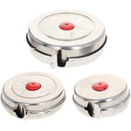 Buy now Utoolmart Tape Measure Set 1M 2M 3M (3.3ft, 6.6ft, 9.8ft), Steel Retractable Professional Tape, Metric Scale, Steel Case Measuring Tape 1 Set 1M,2M,3M at indiglob india