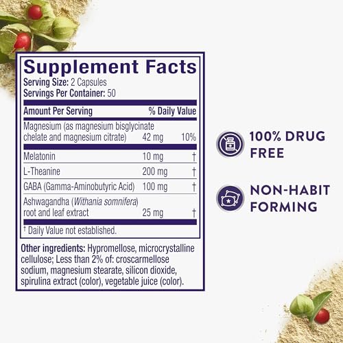 Buy now ZzzQuil Pure Zzzs Complete Sleep, Melatonin 10mg, L-Theanine, GABA, with Ashwagandha, and Magnesium, Melatonin Sleep Aid, 100 Count at indiglob india
