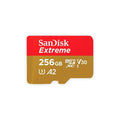 Buy now SanDisk 256GB Extreme MicroSDXC UHS-I Memory Card - C10, U3, V30, 4K, A2, Micro SD - SDSQXA1-256G-GN6MN Default at indiglob india