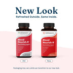 LifeSeasons Blood Nourish-R - Iron Supplement - Non Constipating - Supports Anemia, Fatigue, Paleness & Dizziness - Blood Building - Iron, Alfalfa, Raspberry & Vitamin B-12-60 Capsules (Pack of 2)
