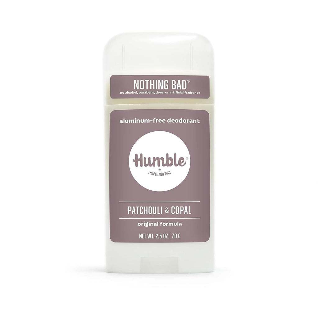 Humble Brands Patchouli Copal Frankincense Deodorant, 2.5 OZ