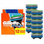 Buy now Gillette ProGlide Razor Refills for Men, 12 Razor Blade Refills at indiglob india