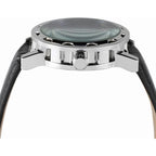 Buy now Men's Fashion Mechanical Wristwatch Transparent Dial with Skeleton Design Leather Band Automatic Manual-Winding Watch at indiglob india