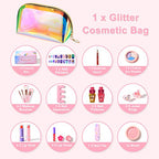 Buy now Biulotter Kids Makeup Kit for Girls Real Kids Cosmetics Make Up Set with Cute Cosmetic Bag, Washable Play Makeup for Little Girls at indiglob india