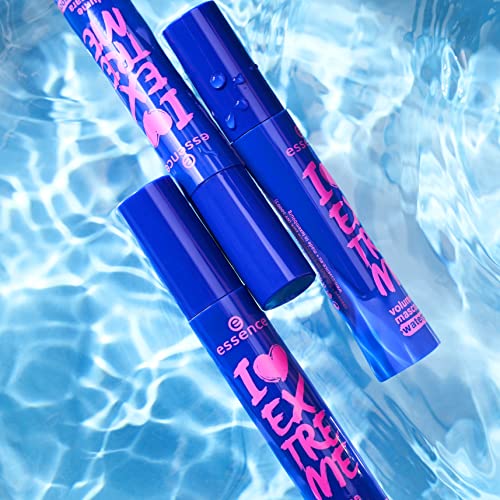 Buy now essence | I Love Extreme Volume Mascara Waterproof | Paraben Free | Cruelty Free | Black (Pack of 1, Waterproof) at indiglob india