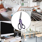 Buy now SINGER ProSeries Sewing 8.5" Heavy Duty Fabric Scissors and 4.5" Craft Detail Scissors Set, Lilac Purple, Set of 2 Sewing Scissors at indiglob india