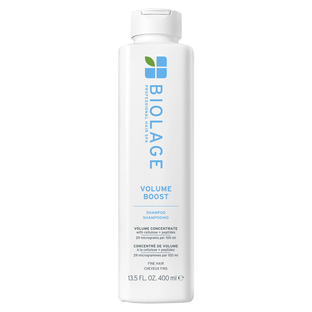 Biolage Volume Boost Shampoo – For Fine Hair | Creates Lasting, Lightweight Volume, Root Lift & Shine, With Cellulose and Peptides, Vegan, Paraben and Silicone-Free