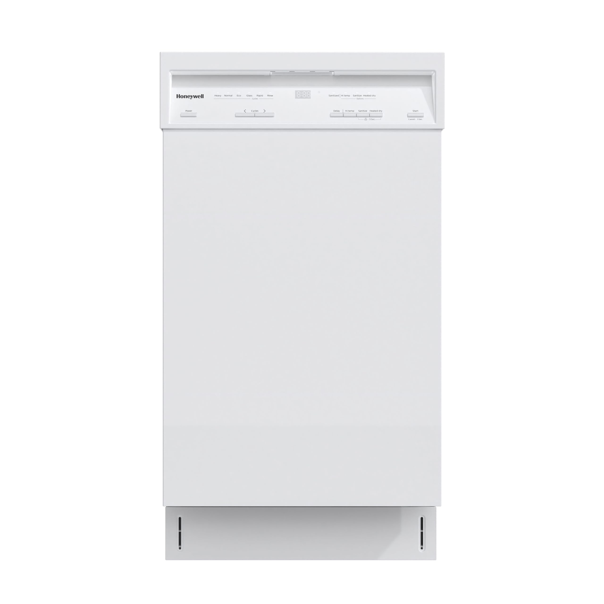 Buy now Honeywell 18 Inch Dishwasher with 8 Place settings, 6 Washing Programs, Stainless Steel Tub, UL/Energy Star- Black white at indiglob india