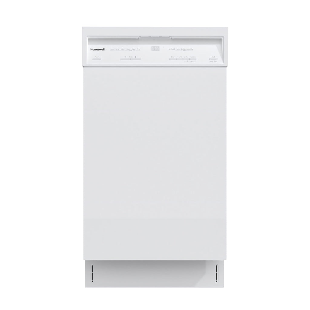 Buy now Honeywell 18 Inch Dishwasher with 8 Place settings, 6 Washing Programs, Stainless Steel Tub, UL/Energy Star- Black at indiglob india