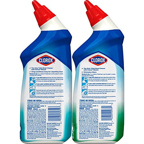 Buy now Clorox Toilet Bowl Cleaner with Bleach Variety Pack - 24 Ounces - Pack of 4 (Package May Vary) at indiglob india