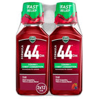 Buy now Vicks Formula 44 DM Cough & Congestion Liquid, Over-The-Counter Medicine, Day or Night, Cough Syrup, Powerful Cough and Congestion Relief, Cough Suppressant and Expectorant, Berry Flavor, 2x12 FL OZ at indiglob india